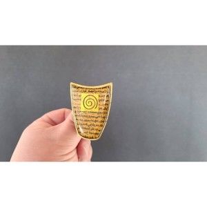 Egyptian Revival Shield Shaped Brooch